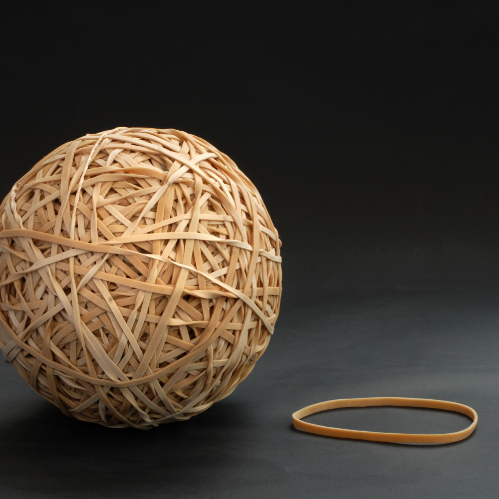 Rubber Bands | No.38 | 100g