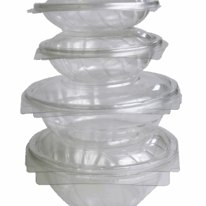 Round Clam Shell Plastic Take Away Containers
