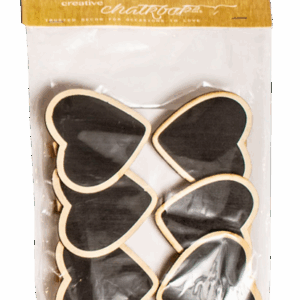 Chalkboard Pegs [Heart] [6 Pack]