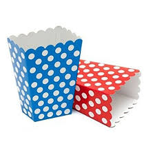 Popcorn Boxes [Polka Dot] | Various Colors