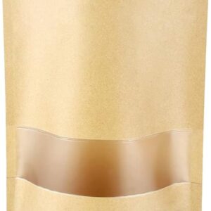 Flat Bottom Kraft Pouches No.3