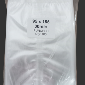 Cellophane Bags with hole (95x155mm)