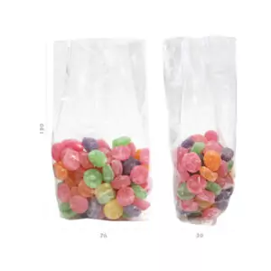 Polyprop Bags - ½lb | 70 + 40 x 180mm x 30mic