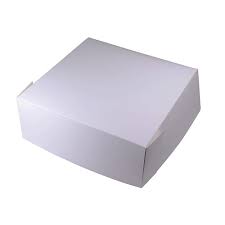 Cake Box White [12x12x4]