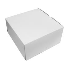 Cake Box White [12x12x6]