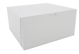 Cake Box White [14x14x5]