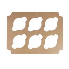 6 Cupcake Insert | Kraft
