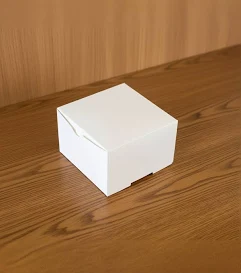 Cake Box White [6x6x4]