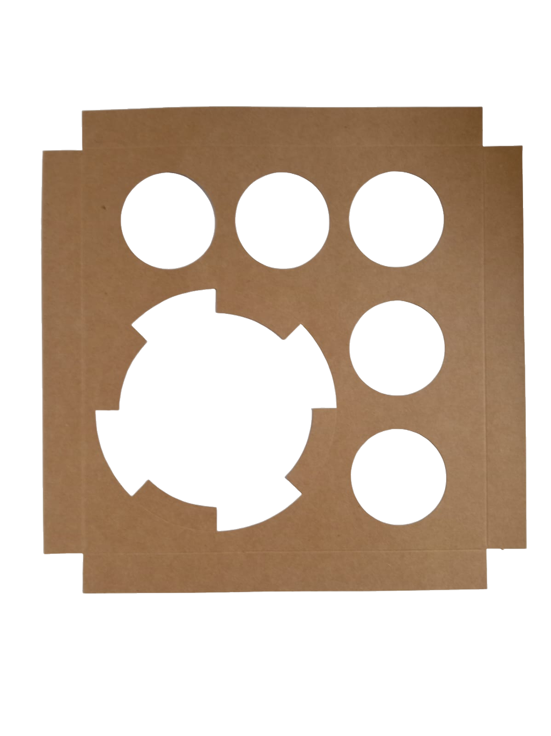 Bento Insert Kraft Round