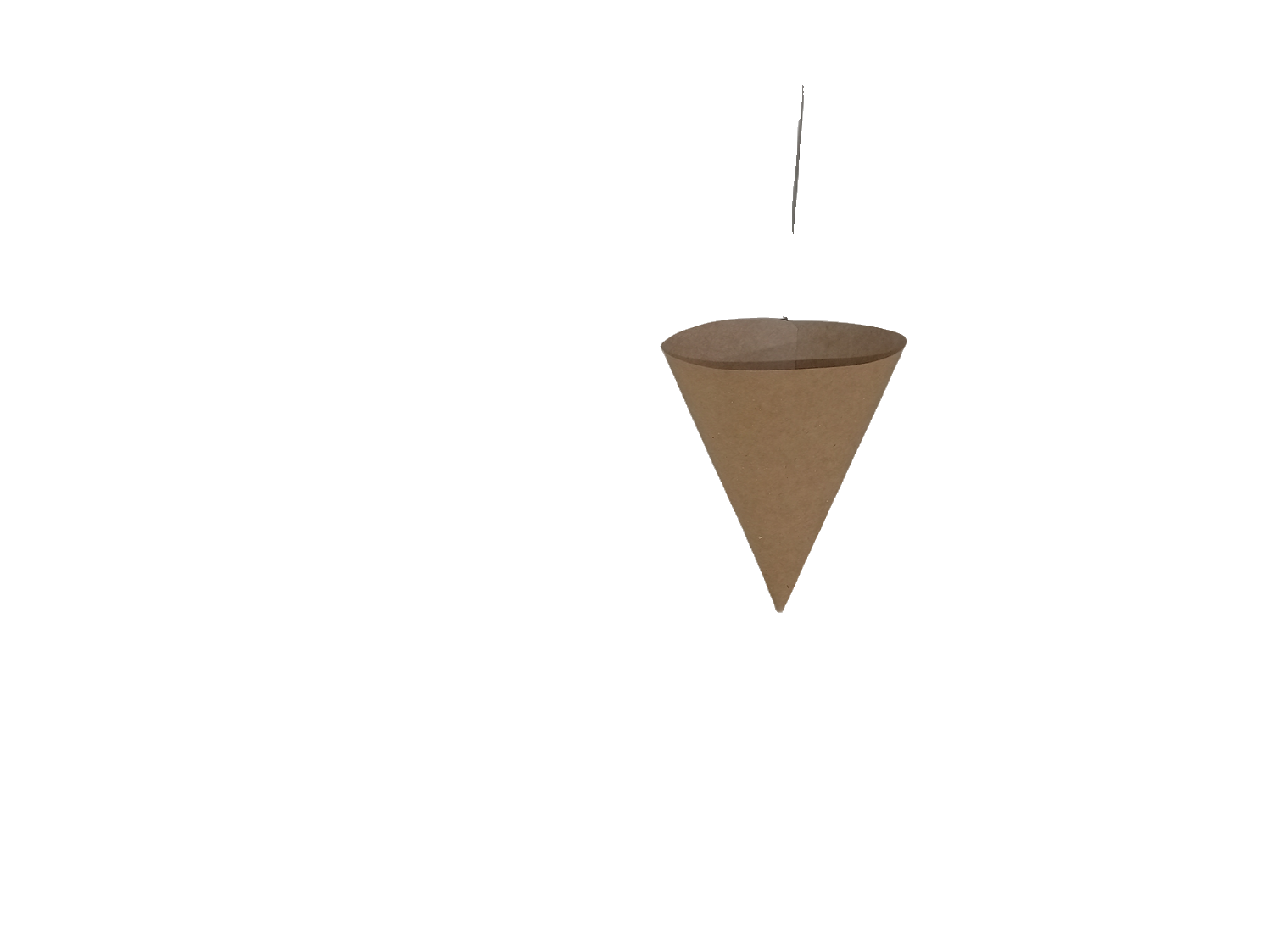 Kraft Chip Cone Small