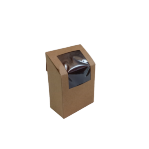 Kraft Wrap Box With Window