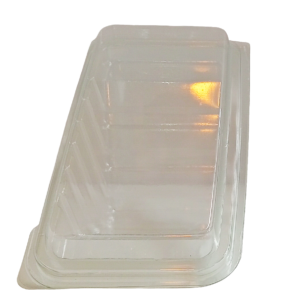 Clear Plastic Sandwich Wedge Large