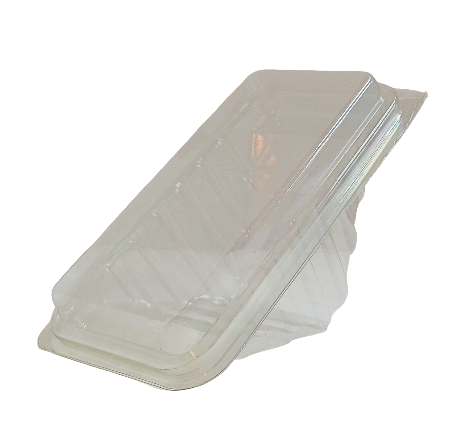 Clear Plastic Sandwich Wedge Large - Image 3
